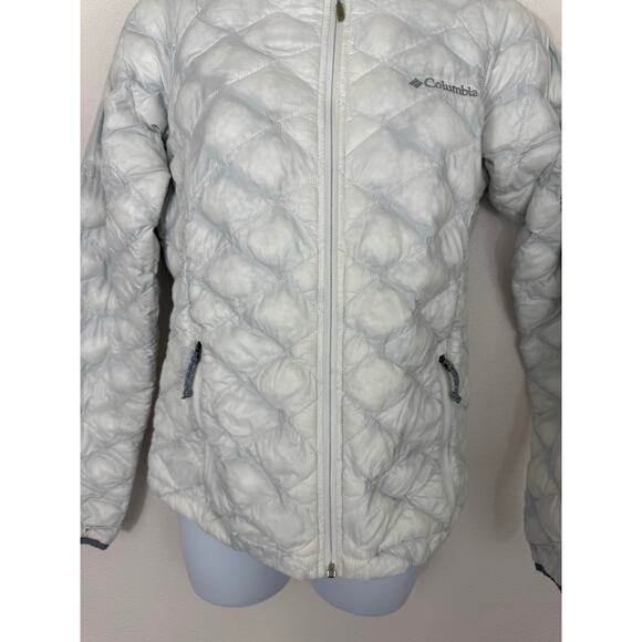 Columbia Women’s XS White Quilted Thermal Coil Omni-Heat Jacket - Picture 2 of 8